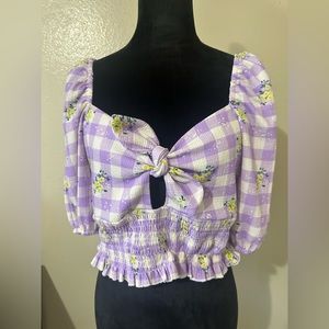 Miss Selfridge crop top